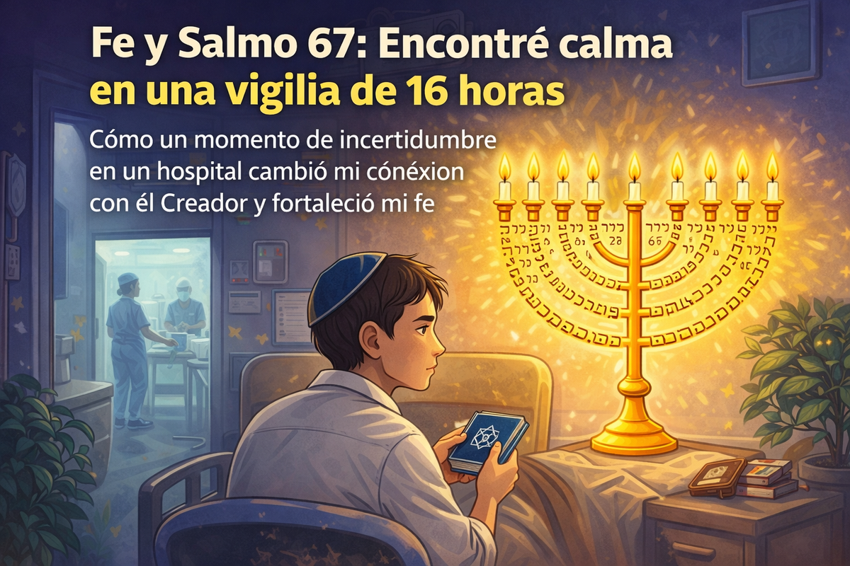 El poder del Salmo 67 en el judaísmo: fe, menorá y una experiencia real en Israel