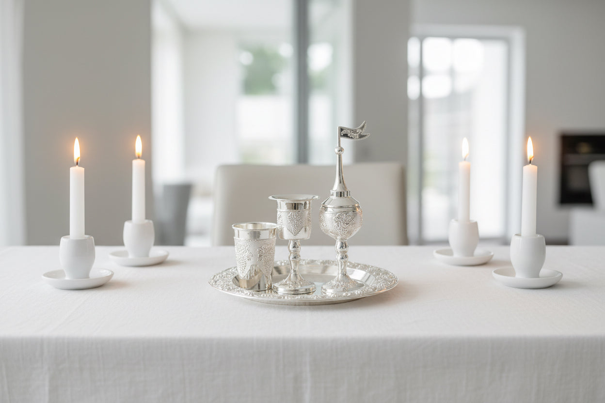 Set de Havdalá Elegante – Comienza la semana con luz y bendición