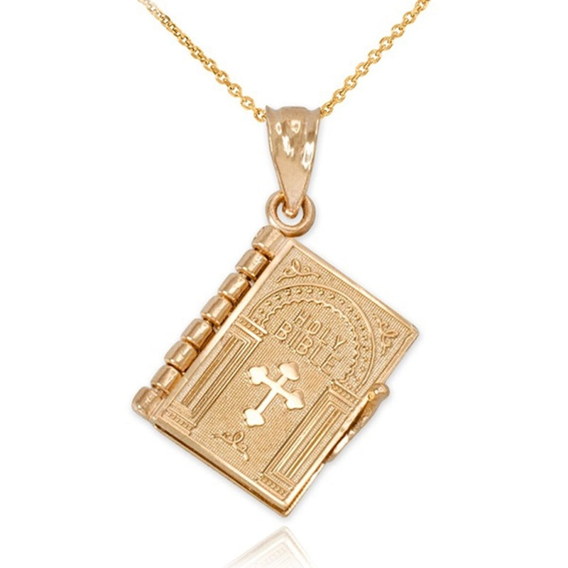Holy Land Bible Souvenir – Gold Detail for Communion and Special Moments