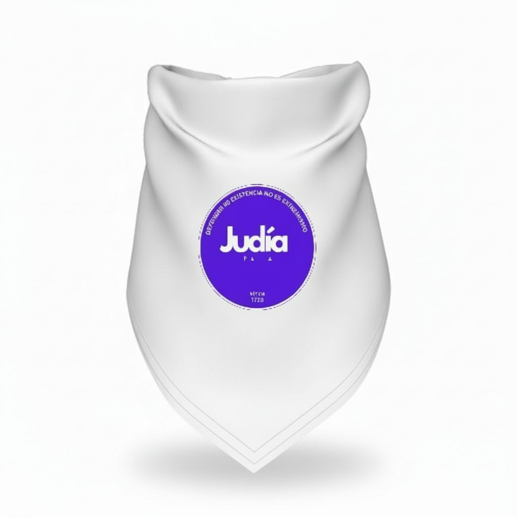 Bandana Colección “Judía Feliz” para Perros – Estilo, identidad y ternura