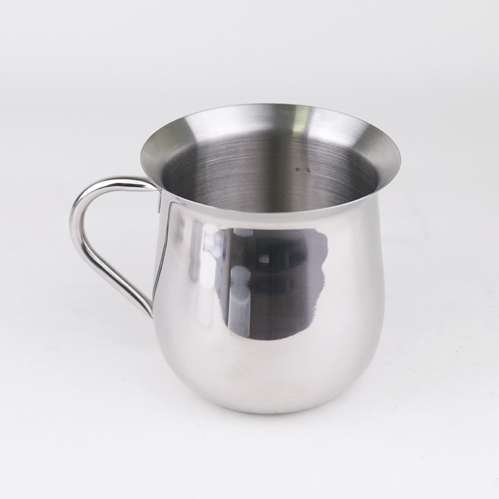 304 Stainless Steel Thickened Double-Handle Pitcher Ritual Jewish Hand Cup Two-Handle Cup Pre-Meal Jewish Hand Washing Pitcher