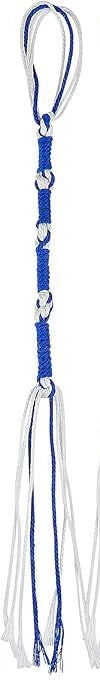 Set de 4 Hilos para Flecos de Talit – 32 cm, Azul Real, Judaísmo .