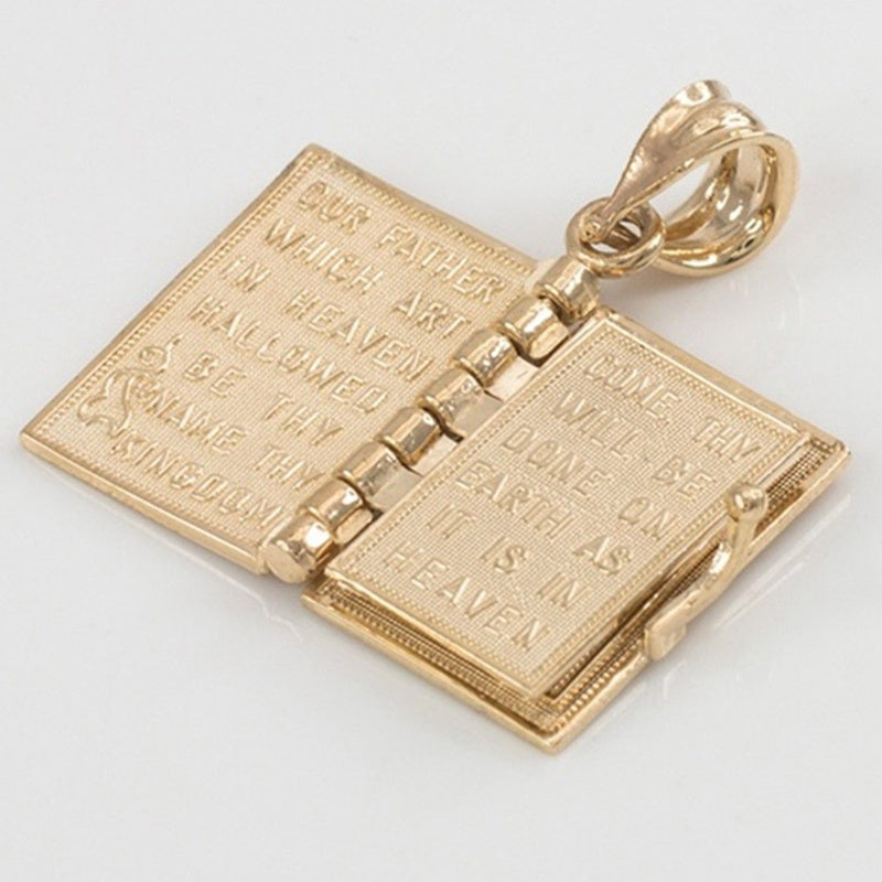 Holy Land Bible Souvenir – Gold Detail for Communion and Special Moments